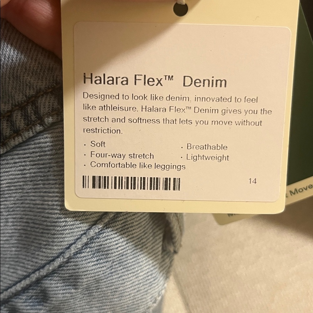 HALARA Women's Classic Blue Flare Jeans new with tags - Picture 6 of 6